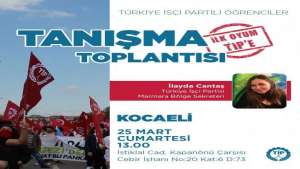 TİP Gençlik İzmit'te buluşuyor