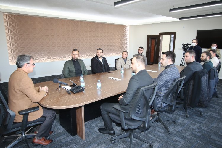 TÜMSİAD yeni yönetiminden Başkan Özdoğan'a ziyaret 