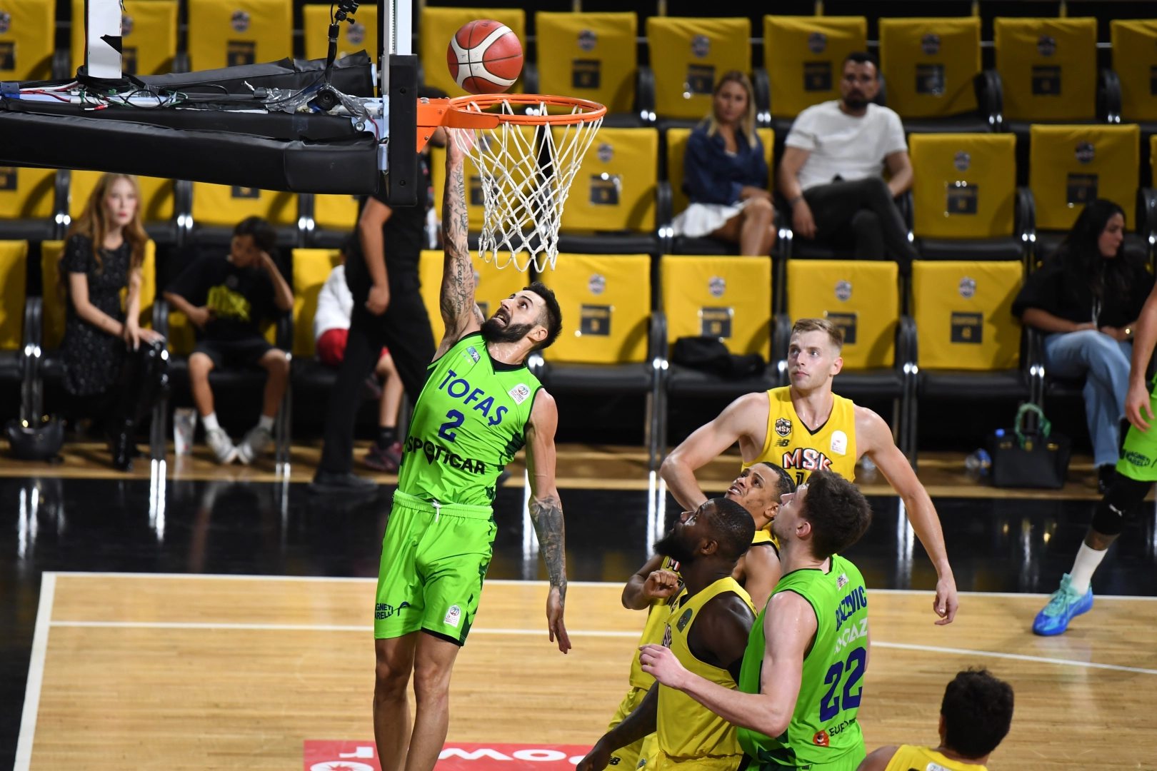 Tofaş potada 6. haftada deplasmanda