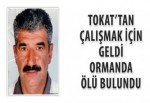 Tokat’tan çalışmak için geldi ormanda ölü bulundu