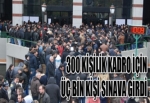 Tüpraş 300 kişi alacaktı 3 bin kişi başvurdu