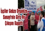 Türk Metal işçileri yol kapattı