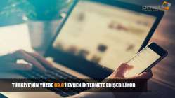 Türkiye’nin yüzde 83,8’i evden internete erişebiliyor