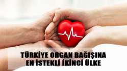 Türkiye organ bağışına en istekli ikinci ülke