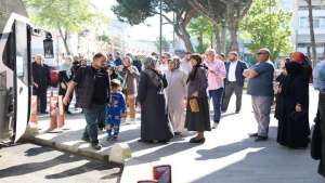 Umre Kafilesi Derince’den Uğurlandı