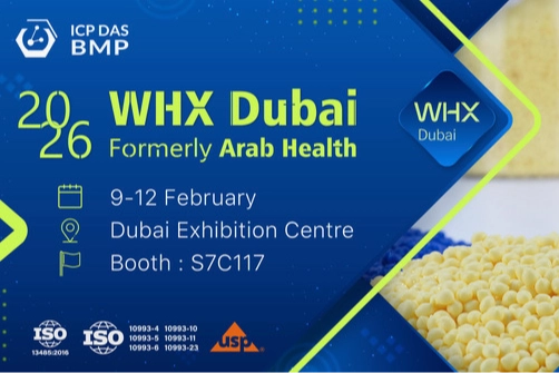 WHX Dubai 2026'da ICP DAS-BMP düşük migrasyonlu ve düşük sürtünmeli TPU'yu öne çıkarıyor