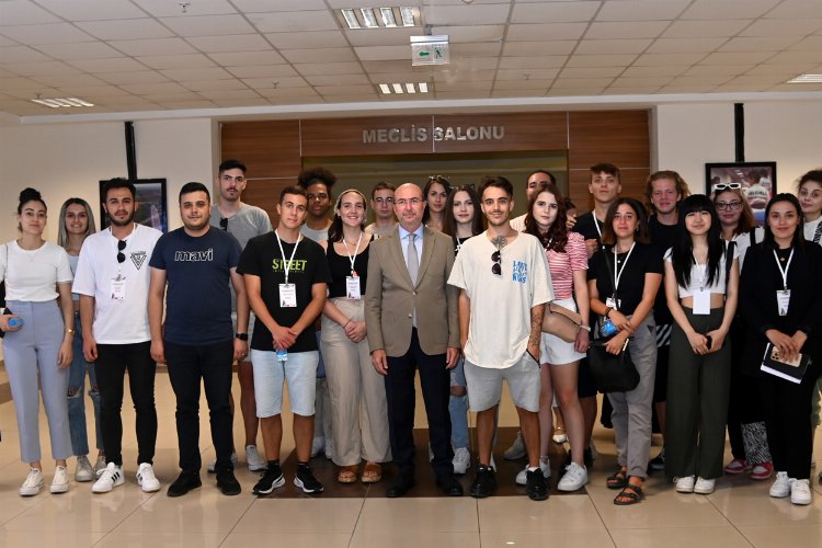 Yabancı öğrencilerden Konya Selçuklu'ya ziyaret