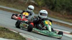 Yağmurda Karting Nefes Kesti