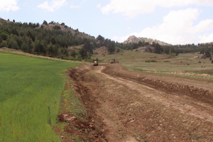 Yayla yollarına seçim dokunuşu