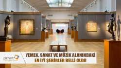 Yemek, sanat ve müzik alanındaki en iyi şehirler belli oldu