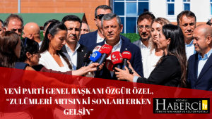 YENİ Parti Genel Başkanı Özgür Özel, “Zulümleri Artsın Ki Sonları Erken Gelsin”