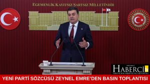 Yeni Parti Sözcüsü Zeynel Emre’den Basın Toplantısı