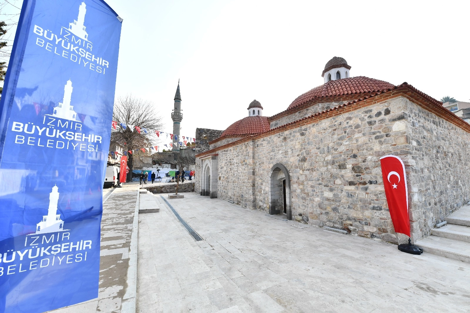 İzmir Büyükşehir kamulaştırdı, restore etti... O hamam için de Vakıflar devrede!