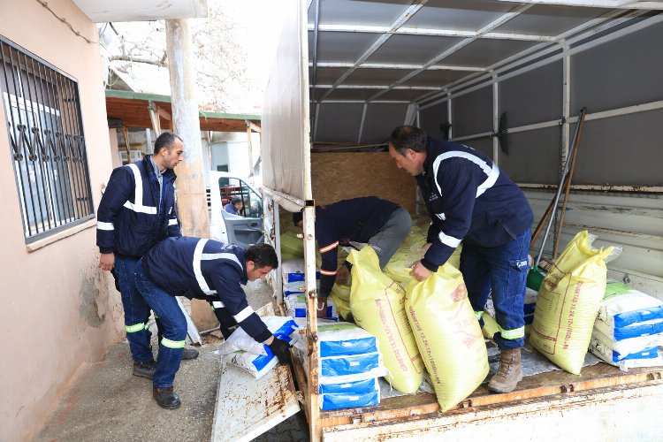 İzmir Güzelbahçe Belediyesi'nden çiftçiye can suyu 