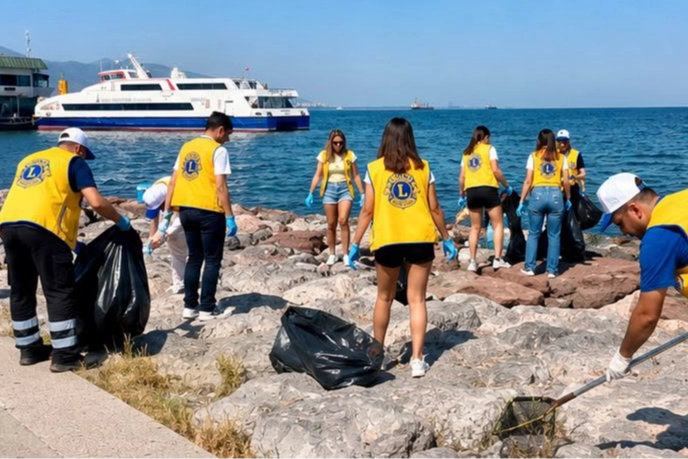 İzmir Körfezi'nde ortak temizlik seferberliği