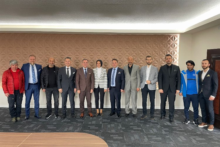 TKF Başkan Adayı Alaftargil'den Kayseri Hacılar Belediyesine ziyaret 