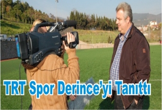 TRT Spor Derince’yi tanıttı