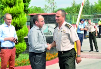 Tümgeneral Metin Temel’den Veda Ziyareti