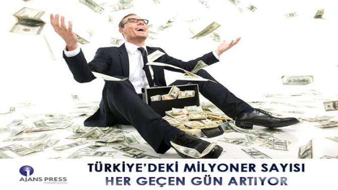 Türkiye’deki Milyoner Sayısı Her Geçen Gün Artıyor