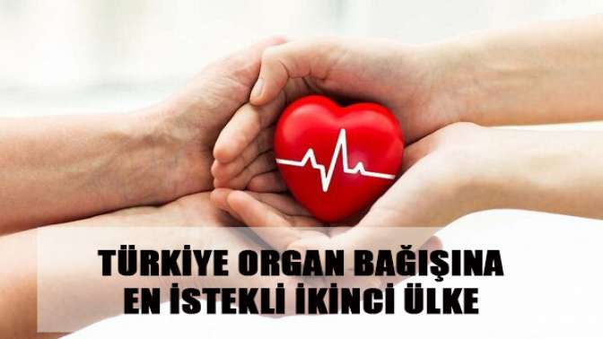 Türkiye organ bağışına en istekli ikinci ülke
