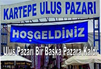 Ulus Pazarı Açılışı Ertelendi