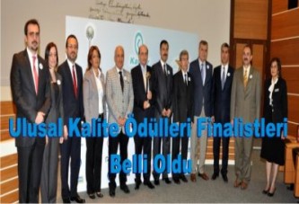 Ulusal Kalite Ödülü finalistleri belli oldu