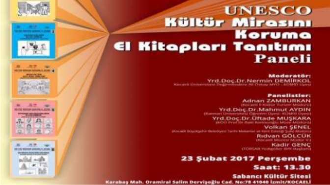 UNESCO Kültürel Mirası Koruma El Kitapları Paneli