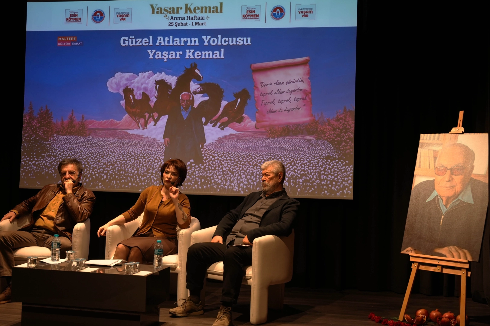 Yaşar Kemal’in eserlerinde direniş ve toplumsal adalet konuşuldu
