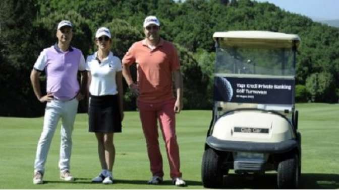 Yapı Kredi Private Banking geleneksel golf turnuvası 13. kez düzenlendi