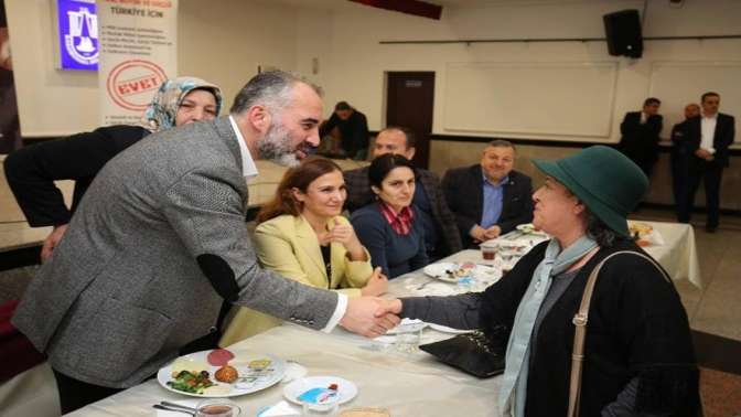 Yıldırım, kadınlar gününü kutladı EVET istedi