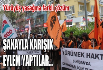 YÜRÜYÜŞ YASAĞINA FARKLI ÇÖZÜM