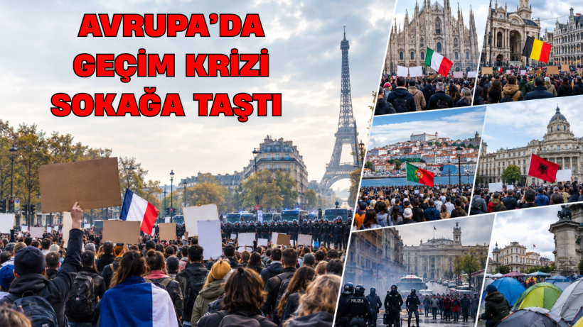 Avrupa’da Geçim Krizi Sokağa Taştı