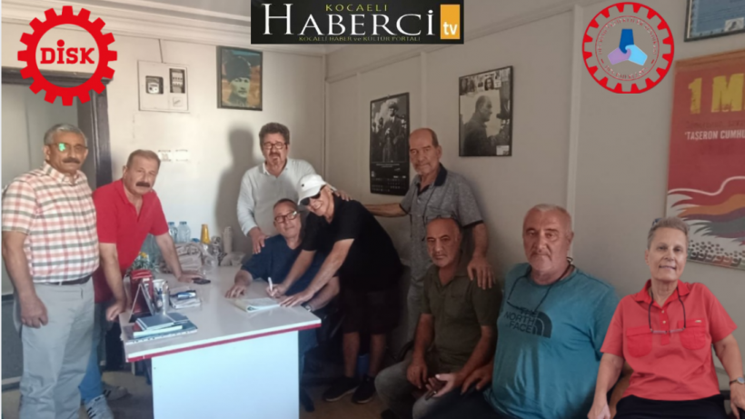 Basın emekçisi Atilla Yüceak DİSK Dev Emekli Sen üyesi oldu!