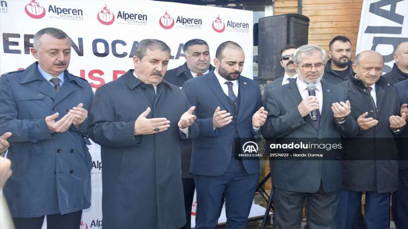BBP Genel Başkanı Destici, Kocaeli'de aşevi açılışına katıldı