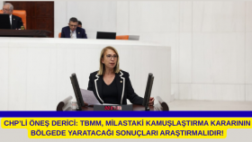 CHP’li Öndeş Derici’den TBMM'de Soru Önergesi