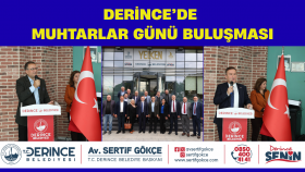 Derince’de Muhtarlar Günü Buluşması