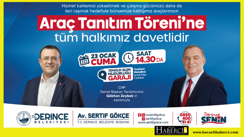 Derince’de Sosyal Belediyeciliğin Gücü Sahaya Yansıyor