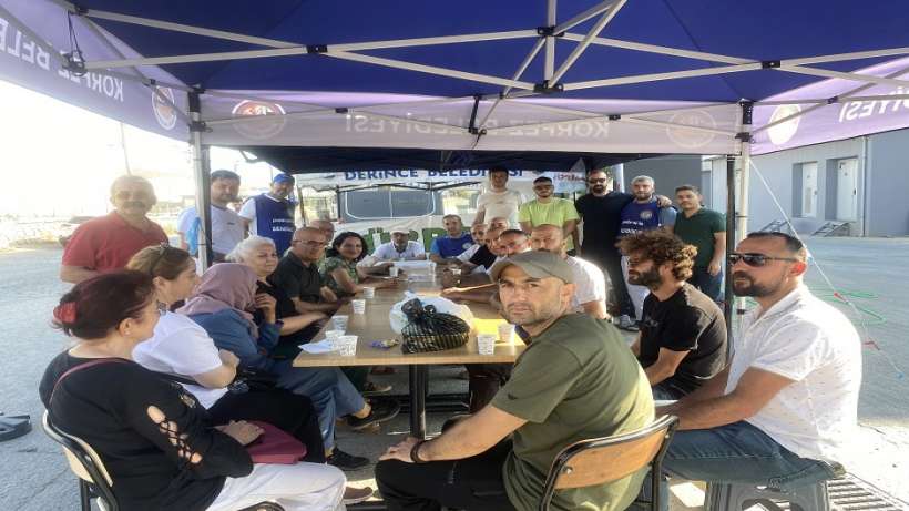 Emek Partisi Körfez İlçe örgütünden Gübretaş işçilerine dayanışma ziyareti