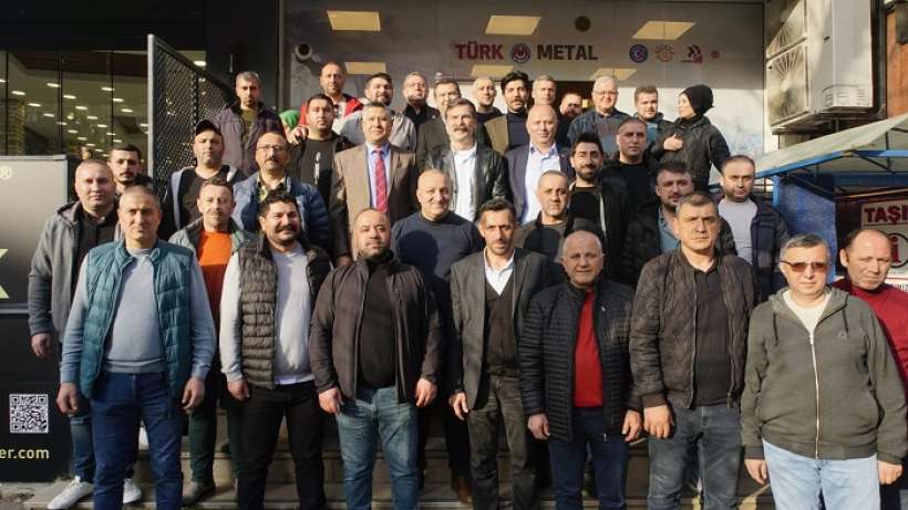 Erkan Baş, Türk Metal Sendikası Gebze Şubesini ziyaret etti