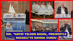 İGD, “Haydi Yelken Basın” Projesiyle Kocaeli’de Su Sporları ve Turizmin Gelişmesine Dikkat Çekti