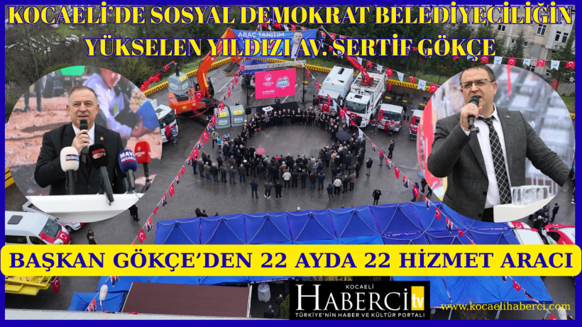 Kocaeli’de Sosyal Demokrat Belediyeciliğin Yükselen Yıldızı Av. Sertif Gökçe