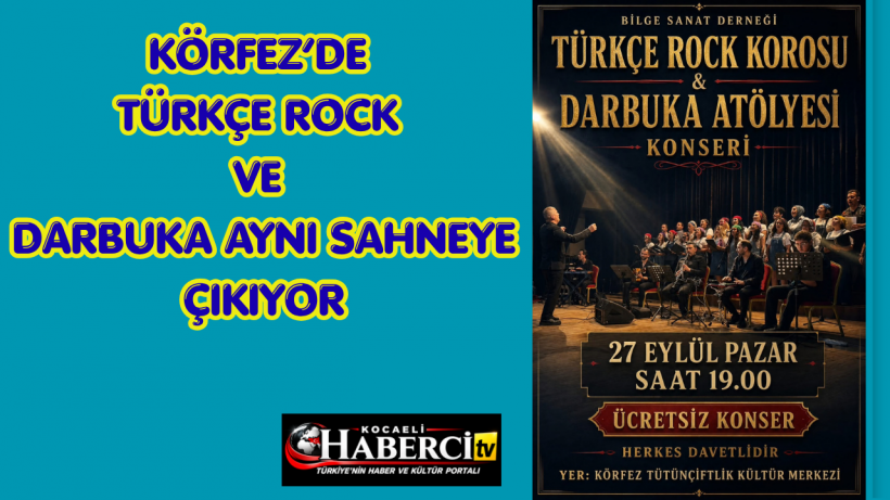 Körfez’de Türkçe ROCK ve Darbuka Aynı Sahneye Çıkıyor