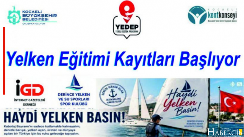 "Haydi Yelken Basın!" İçin Kayıtlar Bu Hafta Başlıyor!