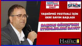 Taşköprü Festivali İçin Geri Sayım Başladı