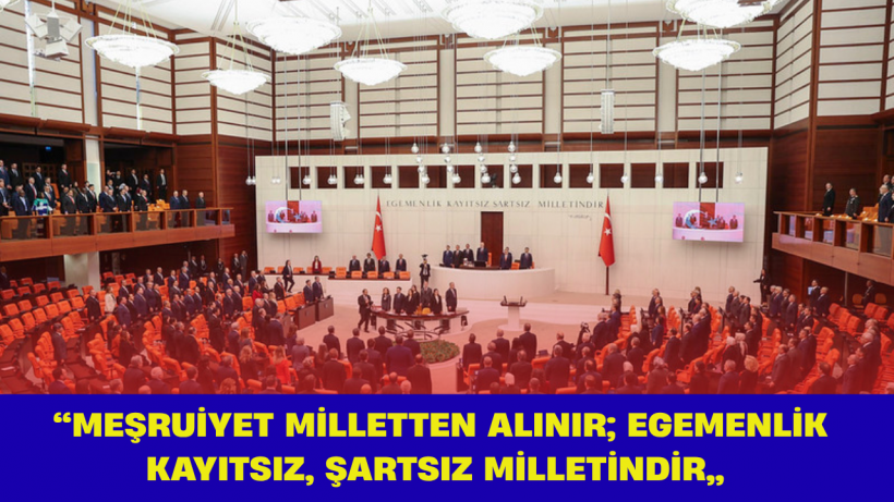 TBMM’nin 106 Kuruluş Yıl Dönümü İçin Özel Oturum