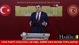 Yeni Parti Sözcüsü Zeynel Emre’den Basın Toplantısı